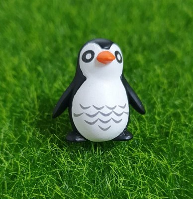 пингвин декор пластик 2см  - фото 10148