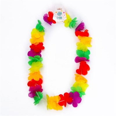 Ожерелье гавайское «Двойной цветок» - фото 10155