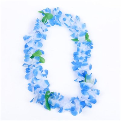 Ожерелье гавайское «Сказка», цвет голубой - фото 10157