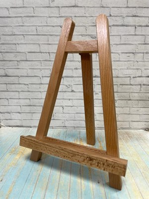 Мольберт художественный деревянный настольный 28 см  - фото 10306