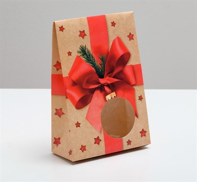 Коробка складная «Подарок», 15*7*22см - фото 12552