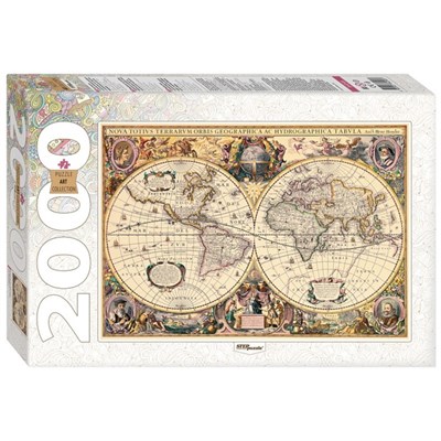 Пазл «Историческая карта мира», 2000 элементов - фото 13518