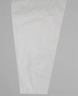 Пакет для цветов конус "Прозрачный", 25 х 40 см - фото 14235