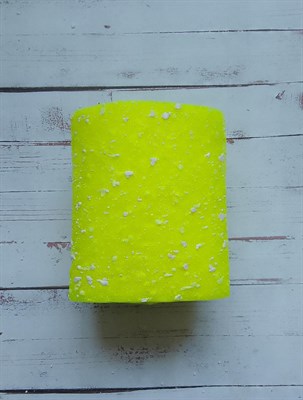 Сетка снег рулон ярко-желтый 15см*22м  - фото 15518