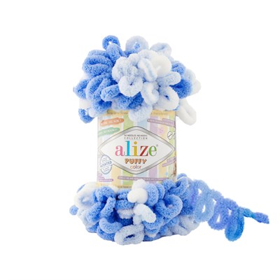 Пряжа Alize Puffy Color 100% Микрополиэстер 100гр №6371 102064 - фото 15887