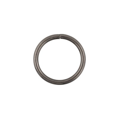 Кольцо разъемное d внутр. 20мм 5шт "Gamma" GH 14/20 цв. черный никель  - фото 16304