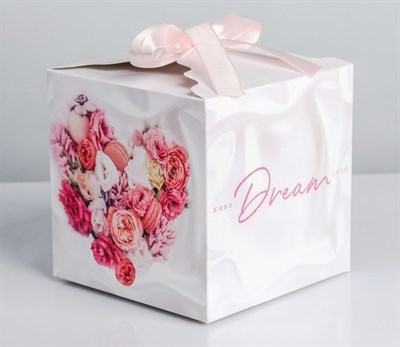 Коробка складная «Dream», 12×12×12см - фото 16609