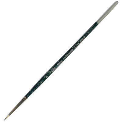 Кисть художественная синтетика Гамма "Модерн", круглая №0, короткая ручка	 - фото 17273