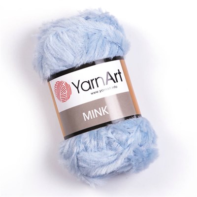 YarnArt Mink 100% полиамид, 50г/75м №351 Голубой - фото 18882