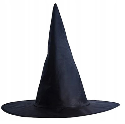Шляпа ведьмы, цв черный - фото 19486