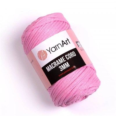 Пряжа YarnArt MACRAME CORD № 762 3mm 60% хлопок , 40% вискоза и полиэстр , 250 г. , 85 м. 108443 - фото 20716