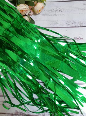 Дождик-шторка 1*2м, цвет зеленый голографик - фото 22182