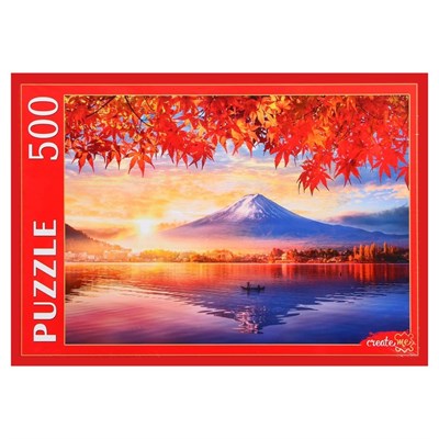 Пазл «Япония. Отражение горы Фудзи», 500 элементов - фото 23775