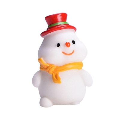 Снеговик мини-фигурка 3,5*2,5см  - фото 24956