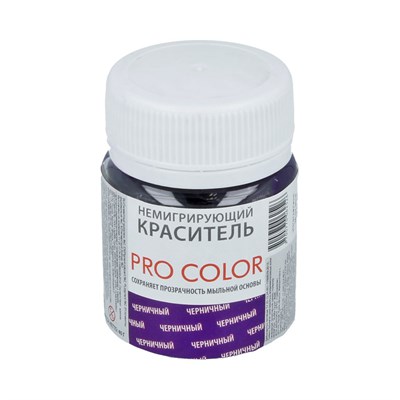 Пастообразный краситель Pro-color Черничный 40мл УЦЕНКА (срок) - фото 25053
