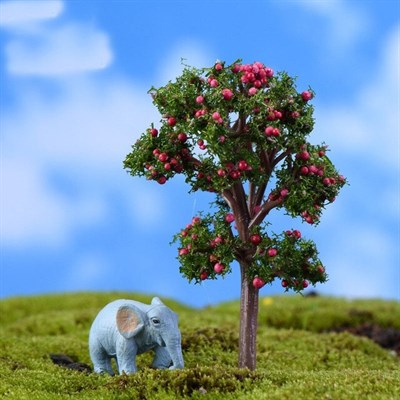Дерево миниатюрное, Яблоня 7см - фото 25626