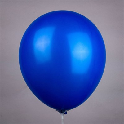 Н-р воздушных шаров 12", "пастель", цвет темно-синий, н-р 5шт  - фото 26134