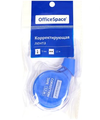 Корректирующая лента OfficeSpace, 5мм*12м - фото 30344