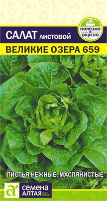 Семена Салат листовой Великие озера 659 0,5гр Семена Алтая - фото 31316