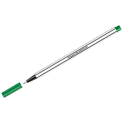 Ручка капиллярная Luxor "Fine Writer 045" зеленая, 0,8мм - фото 32794