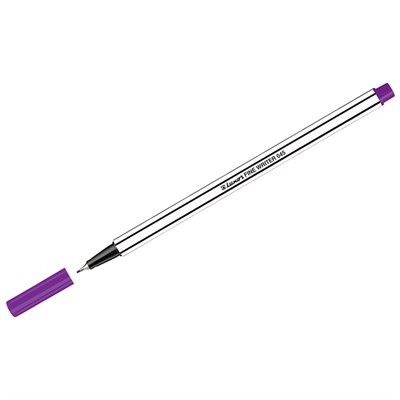 Ручка капиллярная Luxor "Fine Writer 045" фиолетовая, 0,8мм - фото 32797