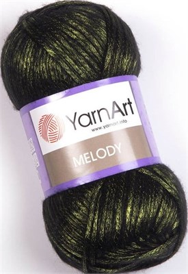 Пряжа YarnArt Melody 9% шерсть/21% акрил/70% полиамид, 100г/230м №898 Зеленый 118127 - фото 32995