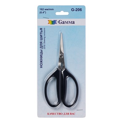 Ножницы "GAMMA" G-206 для шитья 162мм - фото 33140