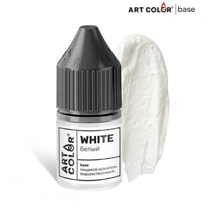 Краситель пищевой гелевый Art Color Base 12мл цв. Белый 122191 - фото 38954