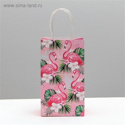 Пакет подарочный крафтовый, упаковка, «Для тебя», 12*21*9см 124492 - фото 41606