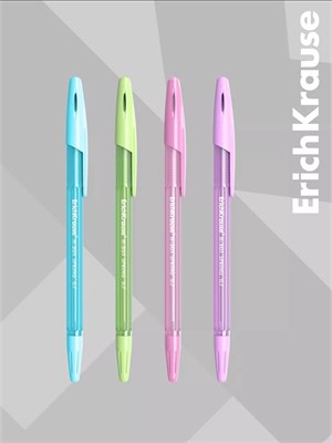 Ручка шариковая синяя Erich Krause R-301 0,7мм 2000м 1шт  28351