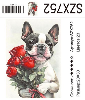 Алмазная мозаика 20*30см SZX752 109155