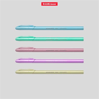 Ручка шариковая ErichKrause Neo Pastel Pearl, перламутровый корпус, игольчатый узел 0.7мм 125501