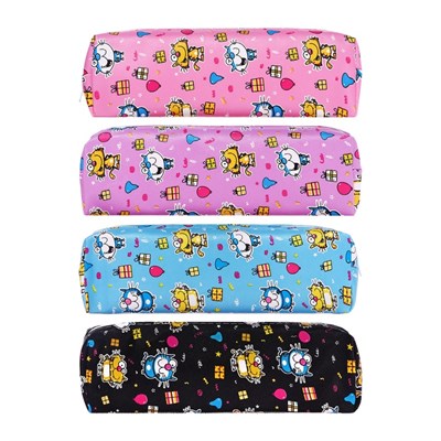 Пенал школьный «Котики», на молнии, МИКС 1шт 125579