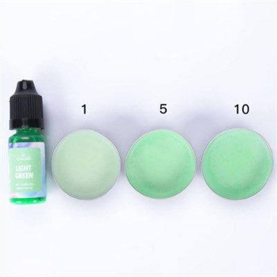 Краска-пигмент д/воска «Фруктово-зелёный», 10мл 125816