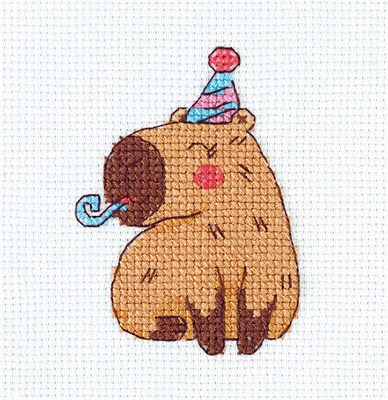 кларт н-р д/вышивания "Капибара" 12-066 125955