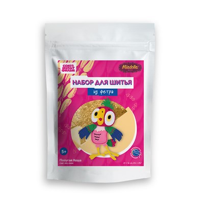 Н-р д/шитья "Miadolla" CMF-KD-0444 Попугай Кеша 125986
