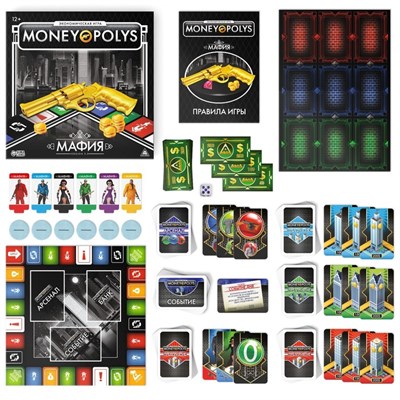 Настольная экономическая игра «MONEY POLYS. Мафия», 116 карт, 12+ 126107