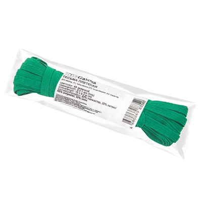 продержка НП 8мм 10м цв. зеленый, плетеная 126212