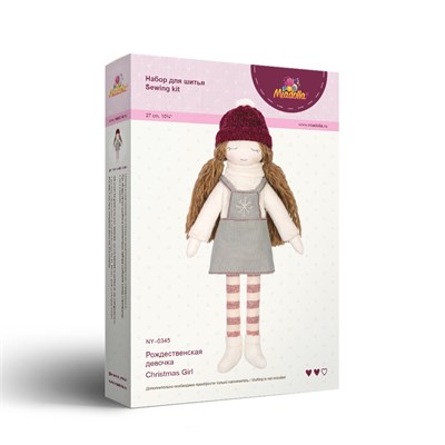 Н-р д/шитья "Miadolla" NY-0345 Рождественская девочка 126232