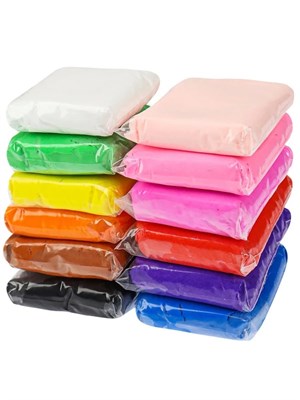 Тесто д/лепки 100гр, цв. ярко-желтый 126245