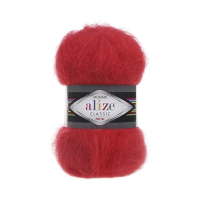 Пряжа Alize Mohair Classic 51% акрил/25% мохер/24% шерсть 100г/200м/ № 56 126514