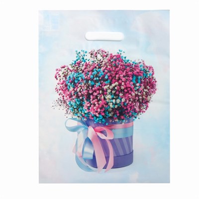 Пакет «Фьюжн», полиэтиленовый с вырубной ручкой 31*40см, 60мкм 126997