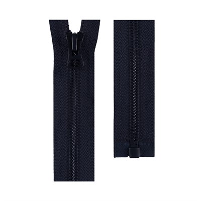 Молния G3071 50см Тип 7 1шт разъёмная однозамковая, цв т.синий 127137