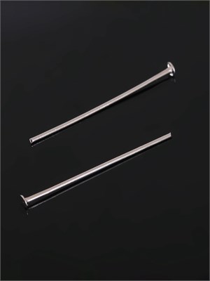 Пины «Гвоздики» СМ-102, 3см, 10гр, цв серебро 127457