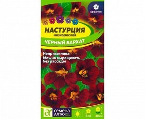 Семена Настурция Черный бархат 1гр Семена Алтая 127632