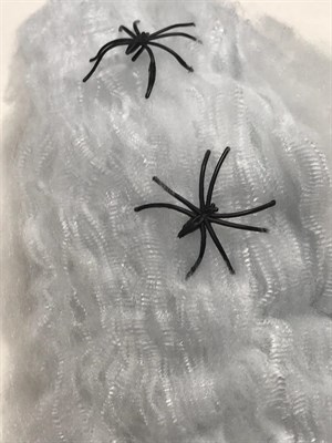 Прикол паутина и 2 паука пакет  - фото 5146
