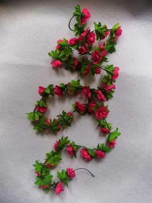 Лиана цветочная 2м Роза чайная цв. розовый - фото 5660