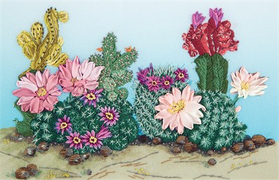 Панна н-р д/вышивки лентами Весна в пустыне ЖК-2131 - фото 5790