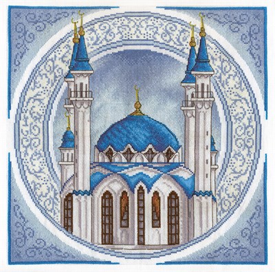Панна н-р д/вышивки Мечеть Кул шариф АС-1384 32,5*32,5см - фото 5990