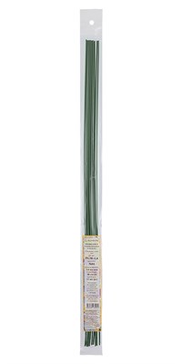 Проволока флористическая в оплётке PGW-1,6 40 см 12 шт №01 зеленый - фото 8074